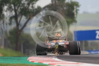 World © Octane Photographic Ltd. Formula 1 – Spanish GP - Saturday Practice 3. Aston Martin Red Bull Racing TAG Heuer RB14 – Daniel Ricciardo. Circuit de Barcelona-Catalunya, Spain. Saturday 12th May 2018.