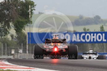 World © Octane Photographic Ltd. Formula 1 – Spanish GP - Saturday Practice 3. Aston Martin Red Bull Racing TAG Heuer RB14 – Daniel Ricciardo. Circuit de Barcelona-Catalunya, Spain. Saturday 12th May 2018.