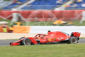 World © Octane Photographic Ltd. Formula 1 – Spanish GP - Saturday Practice 3. Scuderia Ferrari SF71-H – Kimi Raikkonen. Circuit de Barcelona-Catalunya, Spain. Saturday 12th May 2018.