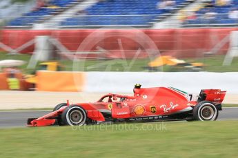 World © Octane Photographic Ltd. Formula 1 – Spanish GP - Saturday Practice 3. Scuderia Ferrari SF71-H – Kimi Raikkonen. Circuit de Barcelona-Catalunya, Spain. Saturday 12th May 2018.