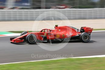 World © Octane Photographic Ltd. Formula 1 – Spanish GP - Saturday Practice 3. Scuderia Ferrari SF71-H – Kimi Raikkonen. Circuit de Barcelona-Catalunya, Spain. Saturday 12th May 2018.