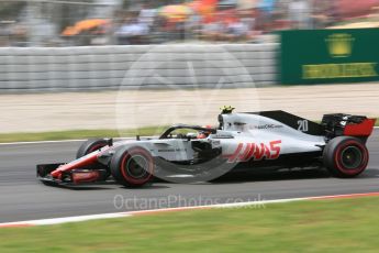 World © Octane Photographic Ltd. Formula 1 – Spanish GP - Saturday Practice 3. Haas F1 Team VF-18 – Kevin Magnussen. Circuit de Barcelona-Catalunya, Spain. Saturday 12th May 2018.