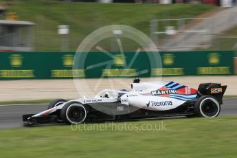 World © Octane Photographic Ltd. Formula 1 – Spanish GP - Saturday Practice 3. Williams Martini Racing FW41 – Lance Stroll. Circuit de Barcelona-Catalunya, Spain. Saturday 12th May 2018.