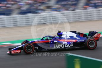 World © Octane Photographic Ltd. Formula 1 – Spanish GP - Saturday Practice 3. Scuderia Toro Rosso STR13 – Brendon Hartley. Circuit de Barcelona-Catalunya, Spain. Saturday 12th May 2018.