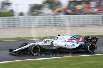 World © Octane Photographic Ltd. Formula 1 – Spanish GP - Saturday Practice 3. Williams Martini Racing FW41 – Sergey Sirotkin. Circuit de Barcelona-Catalunya, Spain. Saturday 12th May 2018.