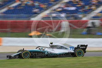 World © Octane Photographic Ltd. Formula 1 – Spanish GP - Saturday Practice 3. Mercedes AMG Petronas Motorsport AMG F1 W09 EQ Power+ - Valtteri Bottas. Circuit de Barcelona-Catalunya, Spain. Saturday 12th May 2018.