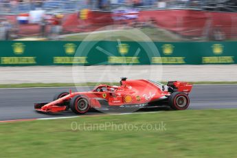 World © Octane Photographic Ltd. Formula 1 – Spanish GP - Saturday Practice 3. Scuderia Ferrari SF71-H – Sebastian Vettel. Circuit de Barcelona-Catalunya, Spain. Saturday 12th May 2018.