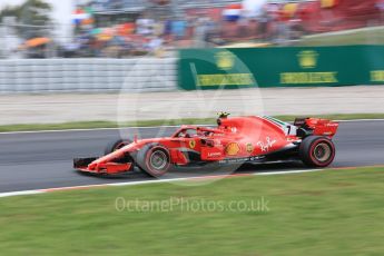 World © Octane Photographic Ltd. Formula 1 – Spanish GP - Saturday Practice 3. Scuderia Ferrari SF71-H – Kimi Raikkonen. Circuit de Barcelona-Catalunya, Spain. Saturday 12th May 2018.