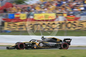 World © Octane Photographic Ltd. Formula 1 – Spanish GP - Saturday Practice 3. Renault Sport F1 Team RS18 – Carlos Sainz. Circuit de Barcelona-Catalunya, Spain. Saturday 12th May 2018.