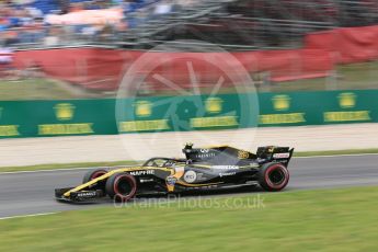 World © Octane Photographic Ltd. Formula 1 – Spanish GP - Saturday Practice 3. Renault Sport F1 Team RS18 – Carlos Sainz. Circuit de Barcelona-Catalunya, Spain. Saturday 12th May 2018.