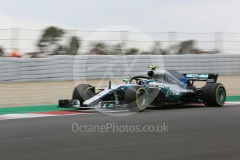 World © Octane Photographic Ltd. Formula 1 – Spanish GP - Saturday Practice 3. Mercedes AMG Petronas Motorsport AMG F1 W09 EQ Power+ - Valtteri Bottas. Circuit de Barcelona-Catalunya, Spain. Saturday 12th May 2018.