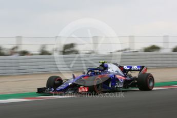 World © Octane Photographic Ltd. Formula 1 – Spanish GP - Saturday Practice 3. Scuderia Toro Rosso STR13 – Pierre Gasly. Circuit de Barcelona-Catalunya, Spain. Saturday 12th May 2018.