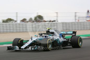 World © Octane Photographic Ltd. Formula 1 – Spanish GP - Saturday Practice 3. Mercedes AMG Petronas Motorsport AMG F1 W09 EQ Power+ - Valtteri Bottas. Circuit de Barcelona-Catalunya, Spain. Saturday 12th May 2018.