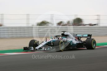 World © Octane Photographic Ltd. Formula 1 – Spanish GP - Saturday Practice 3. Mercedes AMG Petronas Motorsport AMG F1 W09 EQ Power+ - Lewis Hamilton. Circuit de Barcelona-Catalunya, Spain. Saturday 12th May 2018.