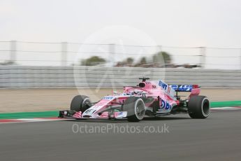 World © Octane Photographic Ltd. Formula 1 – Spanish GP - Saturday Practice 3. Sahara Force India VJM11 - Sergio Perez. Circuit de Barcelona-Catalunya, Spain. Saturday 12th May 2018.