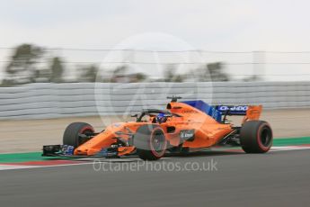 World © Octane Photographic Ltd. Formula 1 – Spanish GP - Saturday Practice 3. McLaren MCL33 – Fernando Alonso. Circuit de Barcelona-Catalunya, Spain. Saturday 12th May 2018.