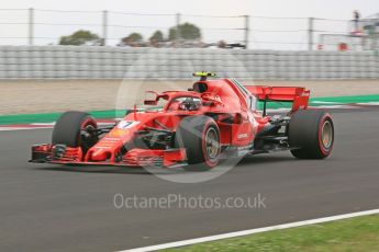 World © Octane Photographic Ltd. Formula 1 – Spanish GP - Saturday Practice 3. Scuderia Ferrari SF71-H – Kimi Raikkonen. Circuit de Barcelona-Catalunya, Spain. Saturday 12th May 2018.