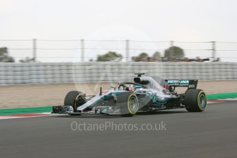 World © Octane Photographic Ltd. Formula 1 – Spanish GP - Saturday Practice 3. Mercedes AMG Petronas Motorsport AMG F1 W09 EQ Power+ - Lewis Hamilton. Circuit de Barcelona-Catalunya, Spain. Saturday 12th May 2018.