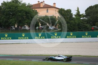 World © Octane Photographic Ltd. Formula 1 – Spanish GP - Saturday Practice 3. Mercedes AMG Petronas Motorsport AMG F1 W09 EQ Power+ - Valtteri Bottas. Circuit de Barcelona-Catalunya, Spain. Saturday 12th May 2018.