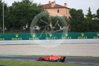 World © Octane Photographic Ltd. Formula 1 – Spanish GP - Saturday Practice 3. Scuderia Ferrari SF71-H – Kimi Raikkonen. Circuit de Barcelona-Catalunya, Spain. Saturday 12th May 2018.