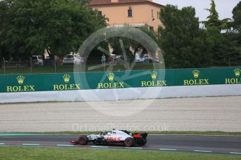 World © Octane Photographic Ltd. Formula 1 – Spanish GP - Saturday Practice 3. Haas F1 Team VF-18 – Kevin Magnussen. Circuit de Barcelona-Catalunya, Spain. Saturday 12th May 2018.