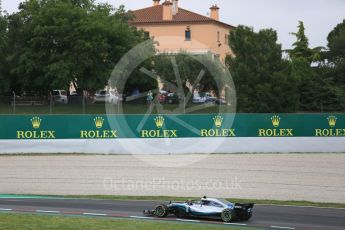 World © Octane Photographic Ltd. Formula 1 – Spanish GP - Saturday Practice 3. Mercedes AMG Petronas Motorsport AMG F1 W09 EQ Power+ - Valtteri Bottas. Circuit de Barcelona-Catalunya, Spain. Saturday 12th May 2018.