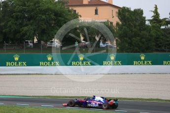 World © Octane Photographic Ltd. Formula 1 – Spanish GP - Saturday Practice 3. Scuderia Toro Rosso STR13 – Brendon Hartley. Circuit de Barcelona-Catalunya, Spain. Saturday 12th May 2018.