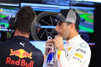 World © Octane Photographic Ltd. Formula 1 – Spanish GP - Saturday - Practice 3. Aston Martin Red Bull Racing TAG Heuer RB14 – Daniel Ricciardo. Circuit de Barcelona-Catalunya, Spain. Saturday 12th May 2018.