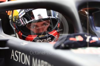 World © Octane Photographic Ltd. Formula 1 – Spanish GP - Saturday - Practice 3. Aston Martin Red Bull Racing TAG Heuer RB14 – Max Verstappen. Circuit de Barcelona-Catalunya, Spain. Saturday 12th May 2018.