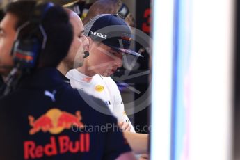 World © Octane Photographic Ltd. Formula 1 – Spanish GP - Saturday - Practice 3. Aston Martin Red Bull Racing TAG Heuer RB14 – Max Verstappen. Circuit de Barcelona-Catalunya, Spain. Saturday 12th May 2018.