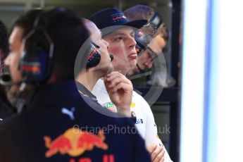 World © Octane Photographic Ltd. Formula 1 – Spanish GP - Saturday - Practice 3. Aston Martin Red Bull Racing TAG Heuer RB14 – Max Verstappen. Circuit de Barcelona-Catalunya, Spain. Saturday 12th May 2018.