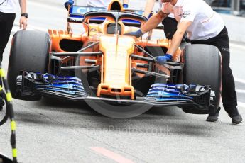 World © Octane Photographic Ltd. Formula 1 – Spanish GP - Saturday - Practice 3. McLaren MCL33 – Fernando Alonso. Circuit de Barcelona-Catalunya, Spain. Saturday 12th May 2018.