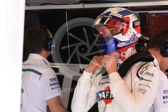 World © Octane Photographic Ltd. Formula 1 – Spanish GP - Saturday Practice 3. Williams Martini Racing FW41 – Sergey Sirotkin. Circuit de Barcelona-Catalunya, Spain. Saturday 12th May 2018.