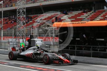 World © Octane Photographic Ltd. Formula 1 – Spanish GP - Saturday Practice 3. Haas F1 Team VF-18 – Kevin Magnussen. Circuit de Barcelona-Catalunya, Spain. Saturday 12th May 2018.