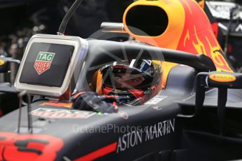 World © Octane Photographic Ltd. Formula 1 – Spanish GP - Saturday Practice 3. Aston Martin Red Bull Racing TAG Heuer RB14 – Max Verstappen. Circuit de Barcelona-Catalunya, Spain. Saturday 12th May 2018.