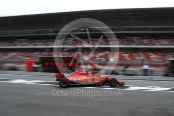 World © Octane Photographic Ltd. Formula 1 – Spanish GP - Saturday Practice 3. Scuderia Ferrari SF71-H – Kimi Raikkonen. Circuit de Barcelona-Catalunya, Spain. Saturday 12th May 2018.