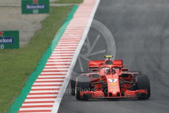 World © Octane Photographic Ltd. Formula 1 – Spanish GP - Saturday Qualifying. Scuderia Ferrari SF71-H – Kimi Raikkonen. Circuit de Barcelona-Catalunya, Spain. Saturday 12th May 2018.