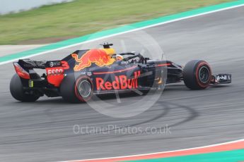 World © Octane Photographic Ltd. Formula 1 – Spanish GP - Saturday Qualifying. Aston Martin Red Bull Racing TAG Heuer RB14 – Daniel Ricciardo. Circuit de Barcelona-Catalunya, Spain. Saturday 12th May 2018.