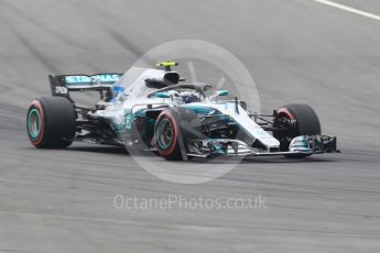 Qualifying. Mercedes AMG Petronas Motorsport AMG F1 W09 EQ Power+ - Valtteri Bottas. Circuit de Barcelona-Catalunya, Spain. Saturday 12th May 2018.