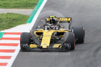 World © Octane Photographic Ltd. Formula 1 – Spanish GP - Saturday Qualifying. Renault Sport F1 Team RS18 – Carlos Sainz. Circuit de Barcelona-Catalunya, Spain. Saturday 12th May 2018.