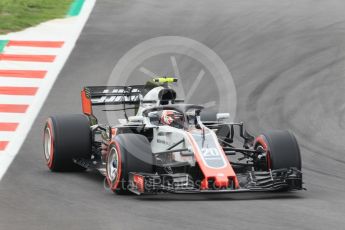 World © Octane Photographic Ltd. Formula 1 – Spanish GP - Saturday Qualifying. Haas F1 Team VF-18 – Kevin Magnussen. Circuit de Barcelona-Catalunya, Spain. Saturday 12th May 2018.