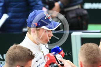 World © Octane Photographic Ltd. Formula 1 – Spanish GP - Saturday Qualifying. Williams Martini Racing FW41 – Sergey Sirotkin. Circuit de Barcelona-Catalunya, Spain. Saturday 12th May 2018.