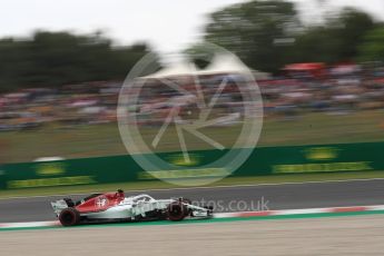 World © Octane Photographic Ltd. Formula 1 – Spanish GP - Saturday Qualifying. Alfa Romeo Sauber F1 Team C37 – Marcus Ericsson. Circuit de Barcelona-Catalunya, Spain. Saturday 12th May 2018.