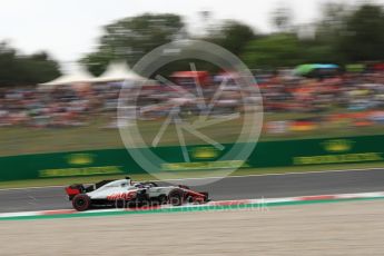 World © Octane Photographic Ltd. Formula 1 – Spanish GP - Saturday Qualifying. Haas F1 Team VF-18 – Romain Grosjean. Circuit de Barcelona-Catalunya, Spain. Saturday 12th May 2018.