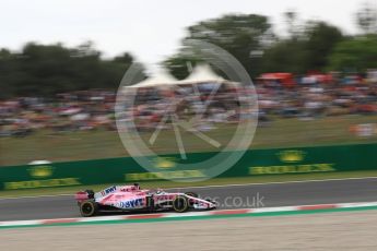 World © Octane Photographic Ltd. Formula 1 – Spanish GP - Saturday Qualifying. Sahara Force India VJM11 - Sergio Perez. Circuit de Barcelona-Catalunya, Spain. Saturday 12th May 2018.