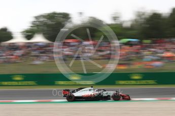 World © Octane Photographic Ltd. Formula 1 – Spanish GP - Saturday Qualifying. Haas F1 Team VF-18 – Romain Grosjean. Circuit de Barcelona-Catalunya, Spain. Saturday 12th May 2018.