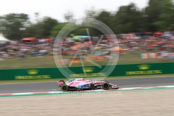 World © Octane Photographic Ltd. Formula 1 – Spanish GP - Saturday Qualifying. Sahara Force India VJM11 - Sergio Perez. Circuit de Barcelona-Catalunya, Spain. Saturday 12th May 2018.