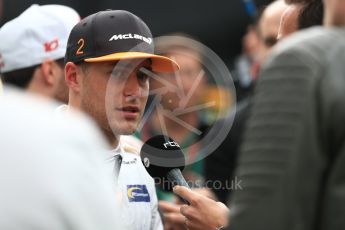 World © Octane Photographic Ltd. Formula 1 – Spanish GP - Saturday Qualifying. McLaren MCL33 – Stoffel Vandoorne. Circuit de Barcelona-Catalunya, Spain. Saturday 12th May 2018.