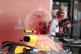 World © Octane Photographic Ltd. Formula 1 – Spanish GP - Saturday Qualifying. Haas F1 Team VF-18 – Kevin Magnussen. Circuit de Barcelona-Catalunya, Spain. Saturday 12th May 2018.