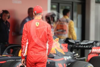 World © Octane Photographic Ltd. Formula 1 – Spanish GP - Saturday Qualifying. Scuderia Ferrari SF71-H – Sebastian Vettel. Circuit de Barcelona-Catalunya, Spain. Saturday 12th May 2018.
